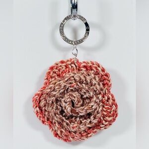Multi Color Flower Bag Charm